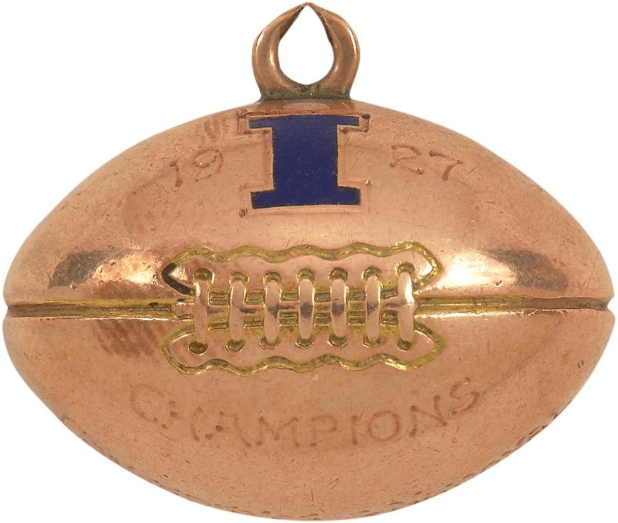 1927 University of Illinois National Championship Pendant