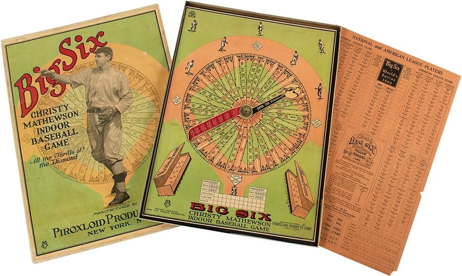 Baseball Memorabilia - The Finest Known Christy Mathewson Game (ex-Mark Cooper Collection)