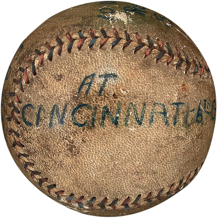 Stadium Artifacts - 1919 World Series Game Used Baseball