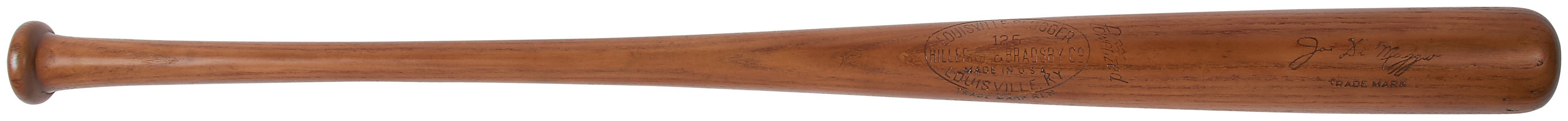 Circa 1947 Joe DiMaggio Game Used Bat with PSA LOA (ex-George "Snuffy" Stirnweiss Collection)