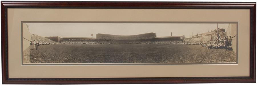 Pete Rose & Cincinnati Reds - 1912 Opening of Redland Field Panoramic Photograph From The Edd Roush Collection