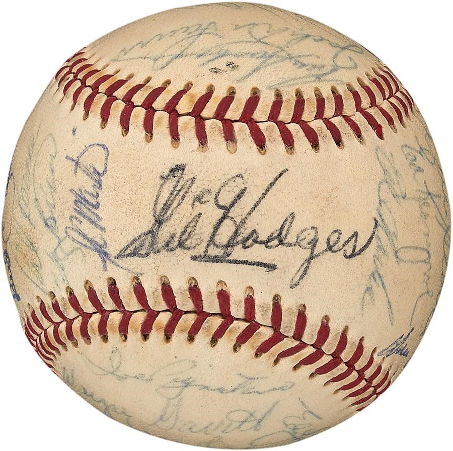 Baseball Autographs - 1969 World Champion New York Mets Signed Baseball