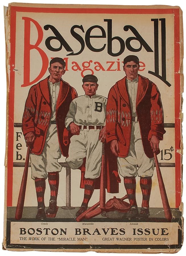 Miracle Braves February 1915 Baseball Magazine
