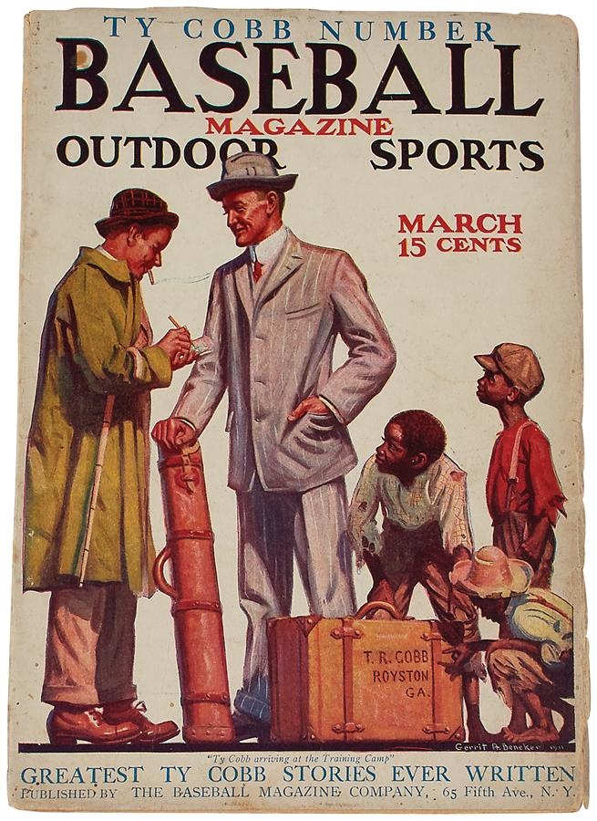 Baseball Magazine Collection - "Ty Cobb Number" March 1912 Baseball Magazine
