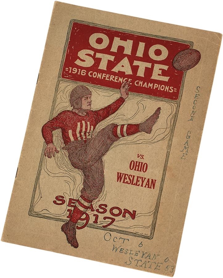 1917 Ohio State Football Program