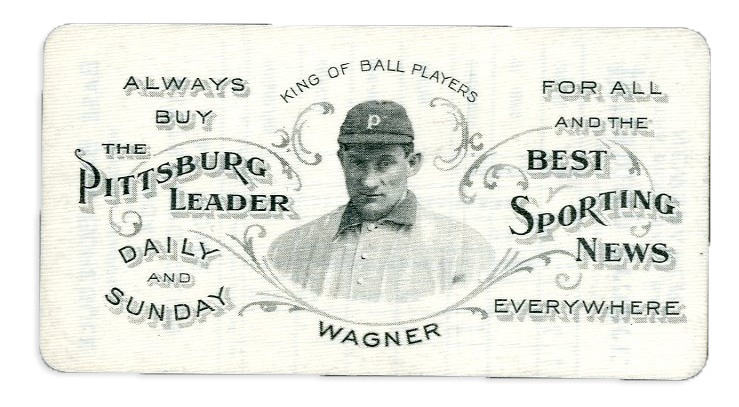 Clemente and Pittsburgh Pirates - 1904 Honus Wagner Celluloid Schedule - MINT