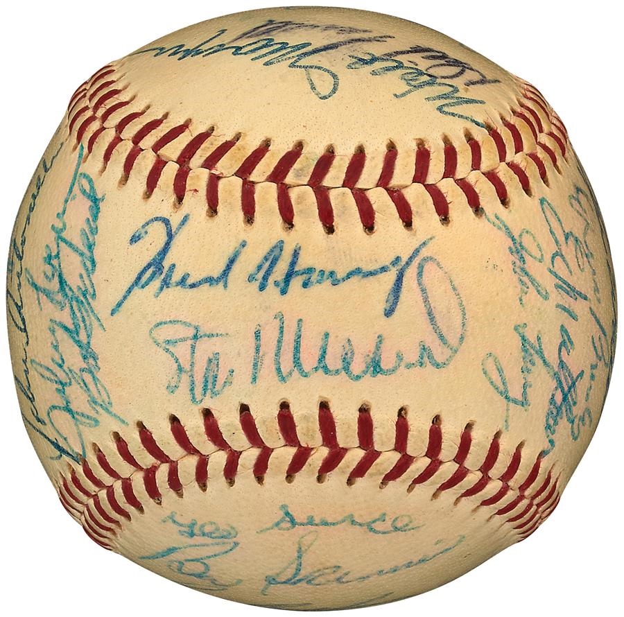 Baseball Autographs - 1958 National League All-Star Team Signed Baseball