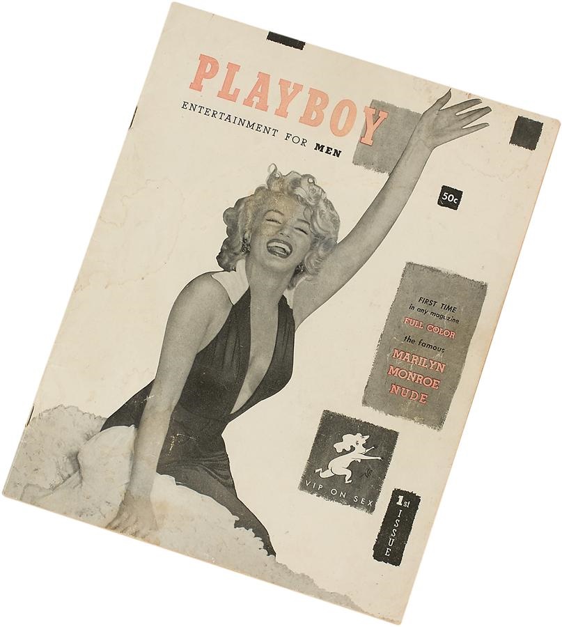 - First Issue of Playboy Magazine