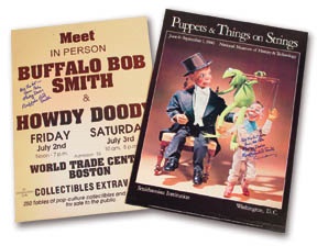 Howdy Doody - Smithsonian & Boston Appearance Posters