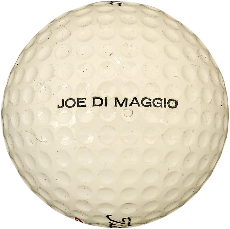 NY Yankees, Giants & Mets - Joe DiMaggio Personal Golf Ball