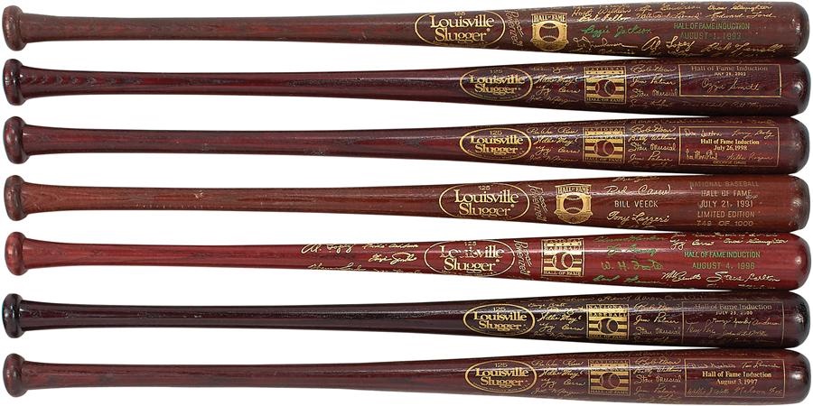 The Gaylord Perry Collection - Gaylord Perry's Personal Hall of Fame Induction Brown Bats (7)