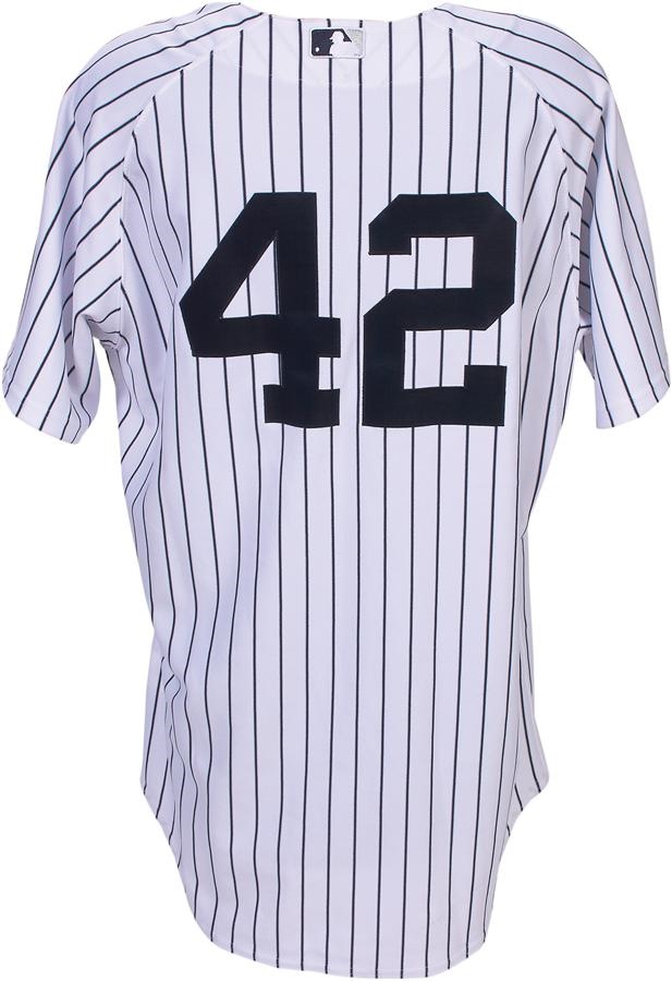 NY Yankees, Giants & Mets - 2011-13 Mariano Rivera Game Worn Yankees Jersey