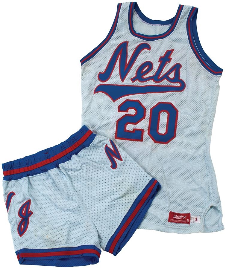 - 1982 Michael Ray Richardson New Jersey Nets Game Worn Uniform