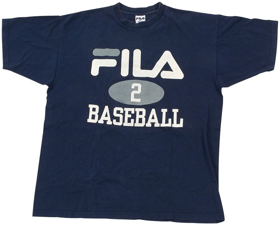 NY Yankees, Giants & Mets - Derek Jeter Worn Fila Shirt