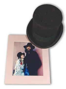 Fleetwood Mac - Stevie Nicks/ Mick Fleetwood Signed Top Hat