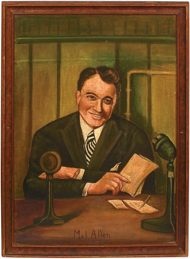 Helms Museum Collection - 1940s Mel Allen WPA Painting