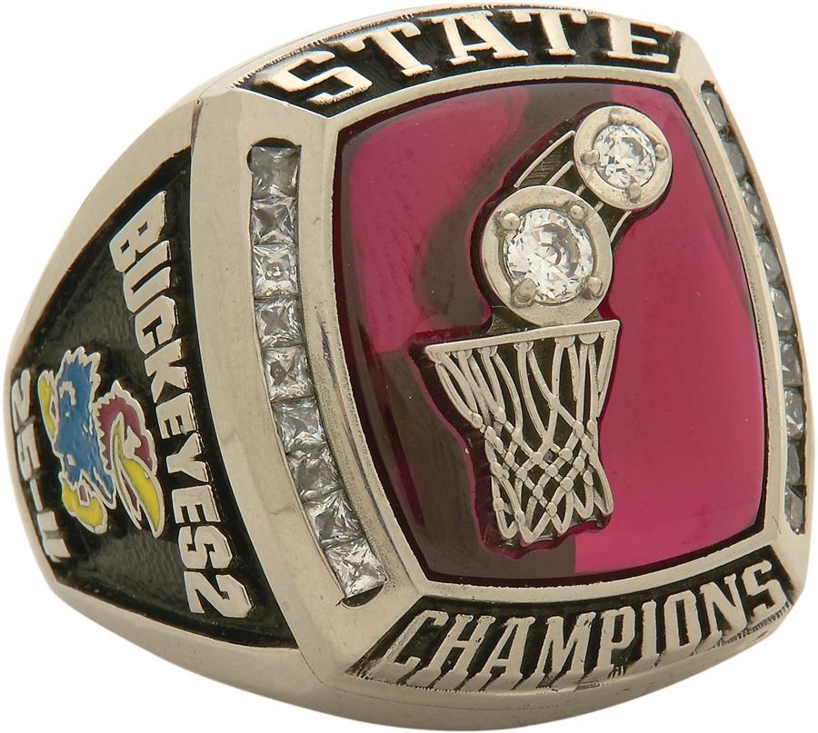 Football - Terrelle Pryor's 2008 High School State Championship Basketball Ring