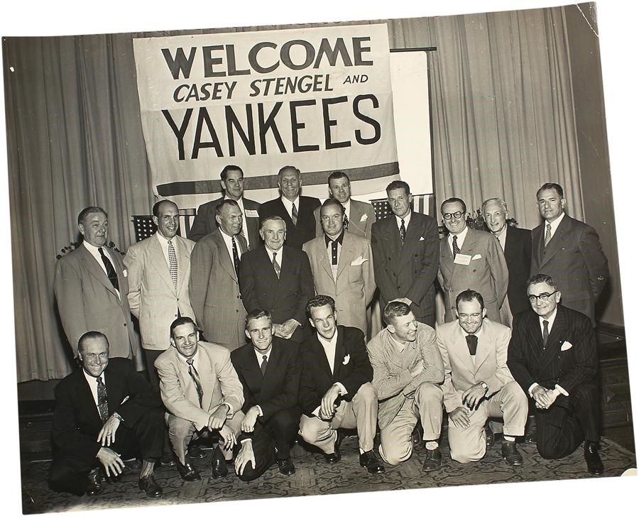 Helms Museum Collection - 1953 New York Yankees Tour of Japan Photograph