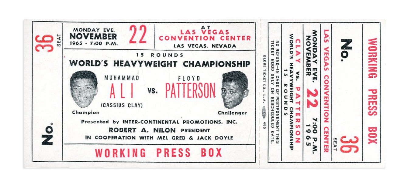 - Ali-Patterson I Full Ticket