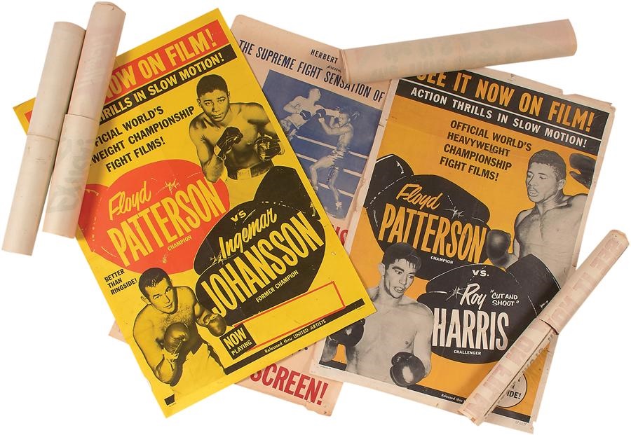 - Seven Vintage Boxing Fight Film Posters