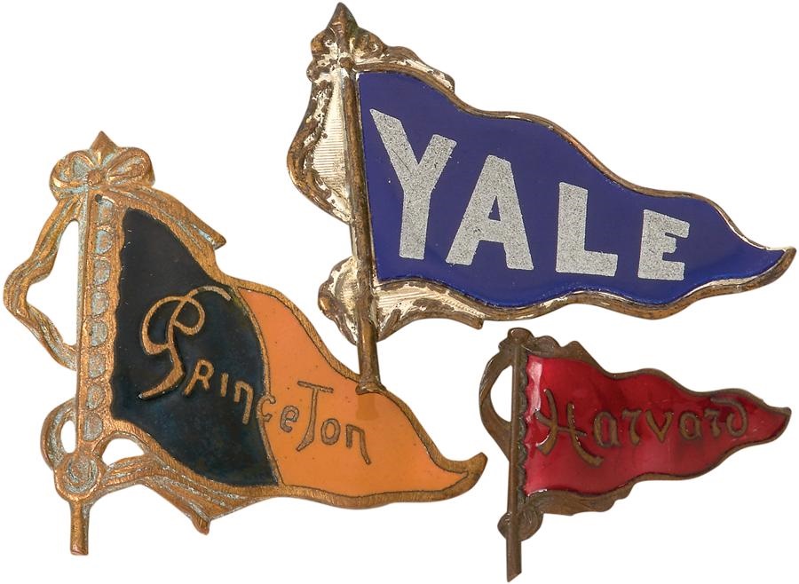Early Ivy League Football Pins (3)
