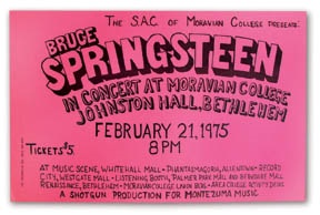 Bruce Springsteen - Bruce Springsteen Concert Poster