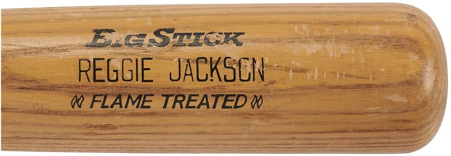 - 1971-76 Reggie Jackson Game Used Bat (PSA 8.5)