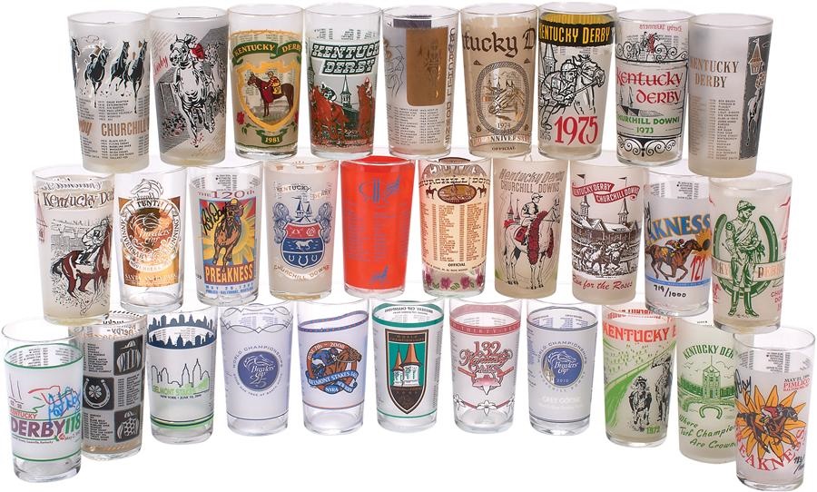 Horse Racing - Kentucky Derby & Glass Collection (168)