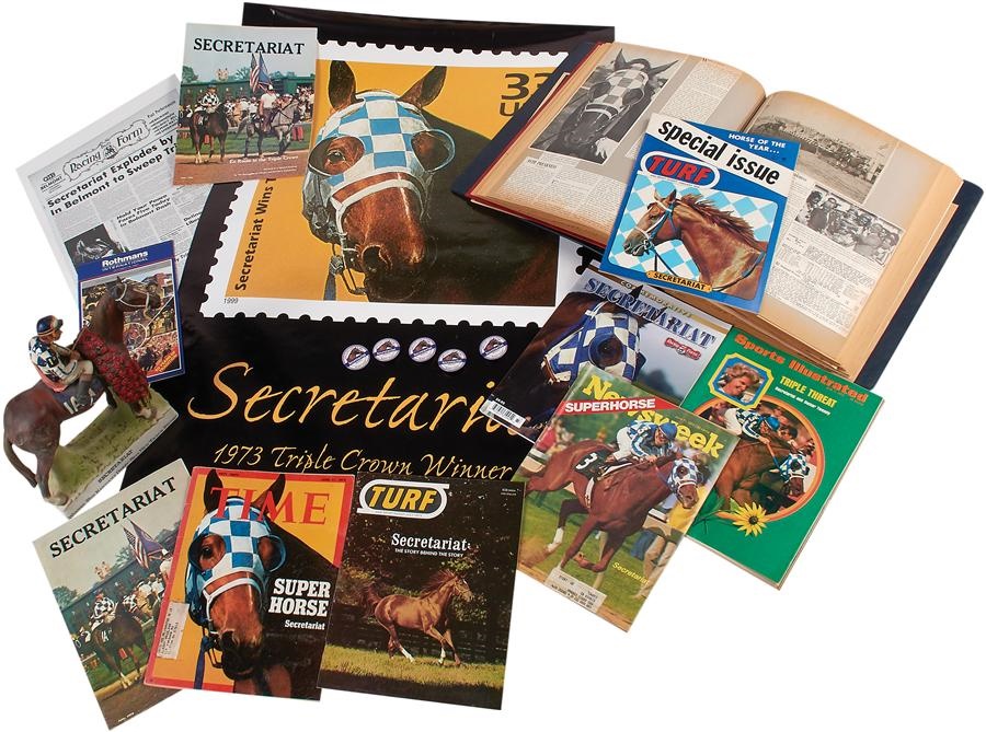 Horse Racing - Secretariat Memorabilia Collection (99)