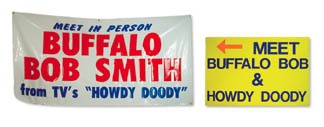 Howdy Doody Personal Appearance Banner & Sign (2)