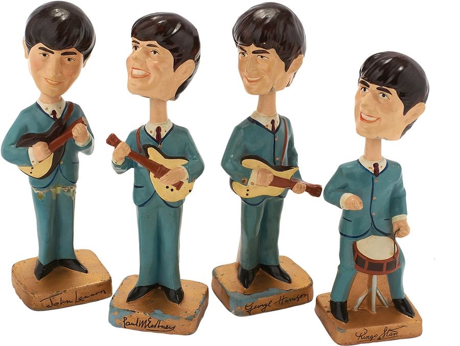 Rock 'N' Roll - Beatles Bobbing Heads Complete Set