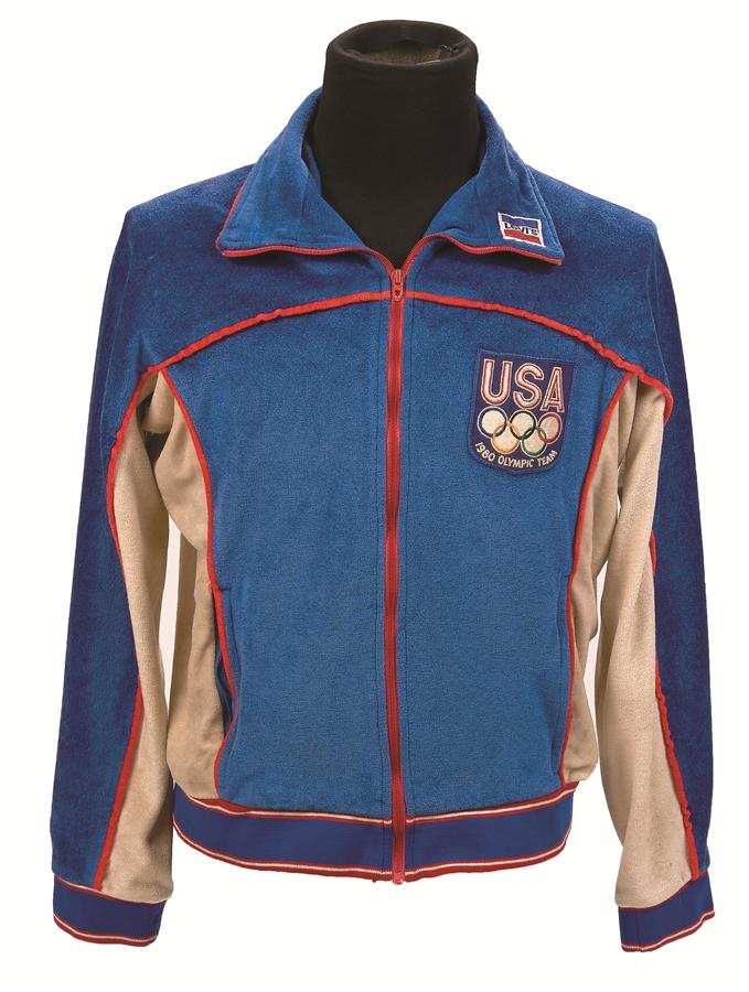 The Jim Craig 'Miracle on Ice' Collection - Jim Craig 1980 Team USA "Miracle On Ice" Olympic Jacket