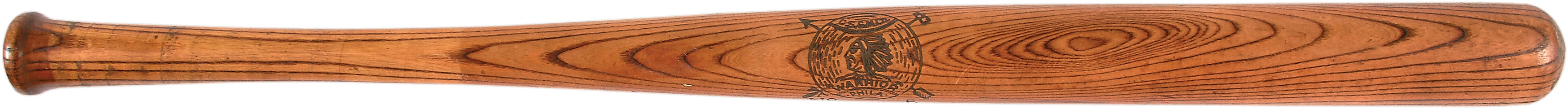 Antique Sporting Goods - Circa 1900 Warrior Baseball Bat