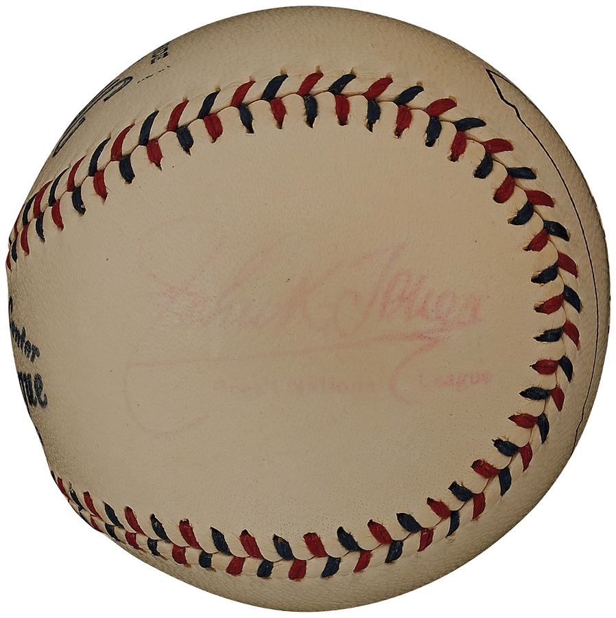 Antique Sporting Goods - Official National League Baseball with John K. Tener as President