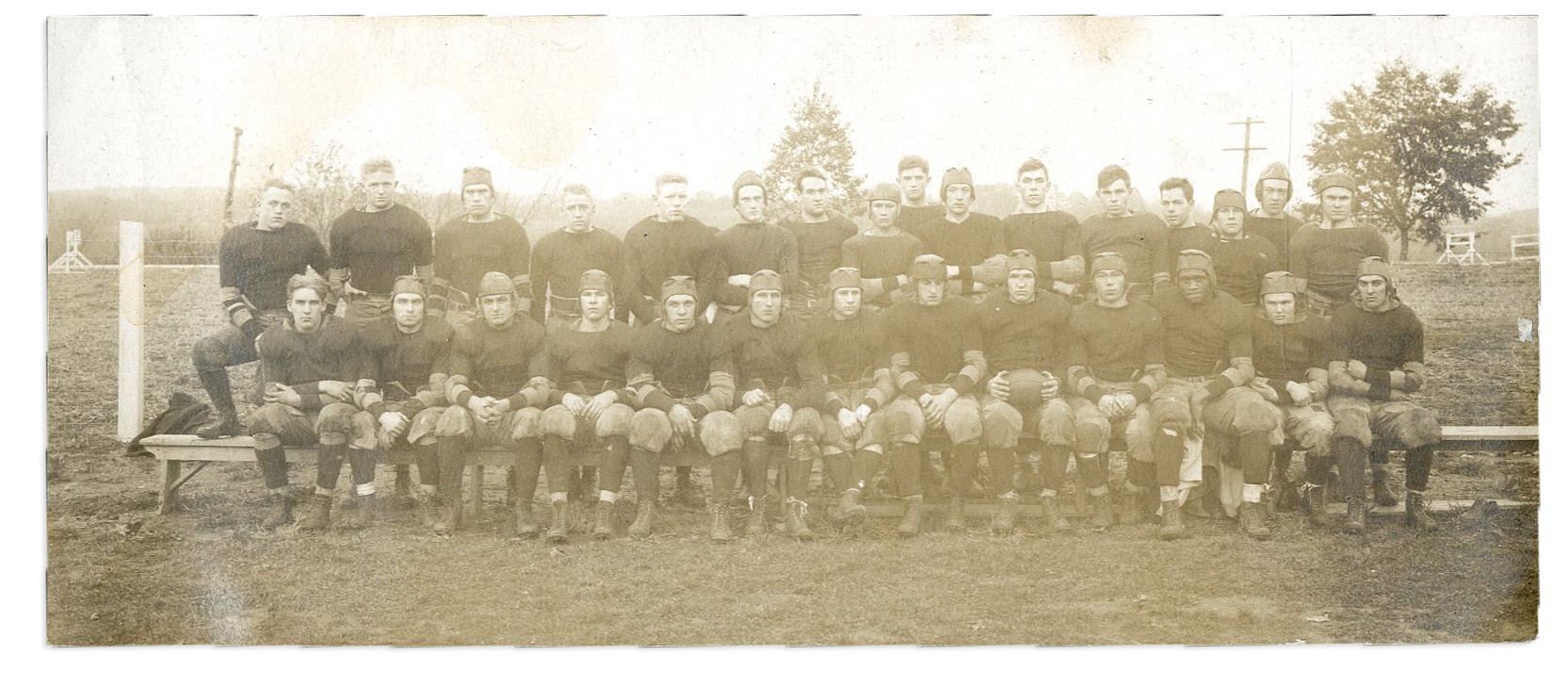 - 1917 Rutgers Team Photo with Paul Robeson