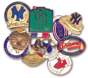 - Baseball Press Pin Collection (10)