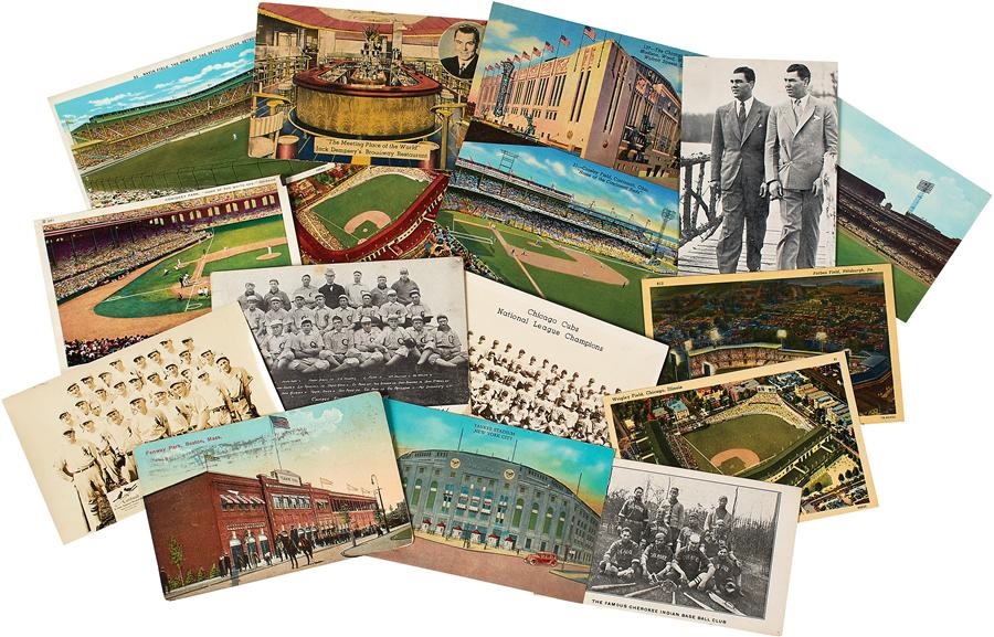 Baseball and Trading Cards - Early Postcard Collection (28)