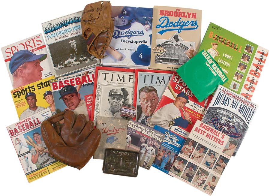 - Sal Larocca Collection of Brooklyn & LA Dodgers Memorabilia (250+)