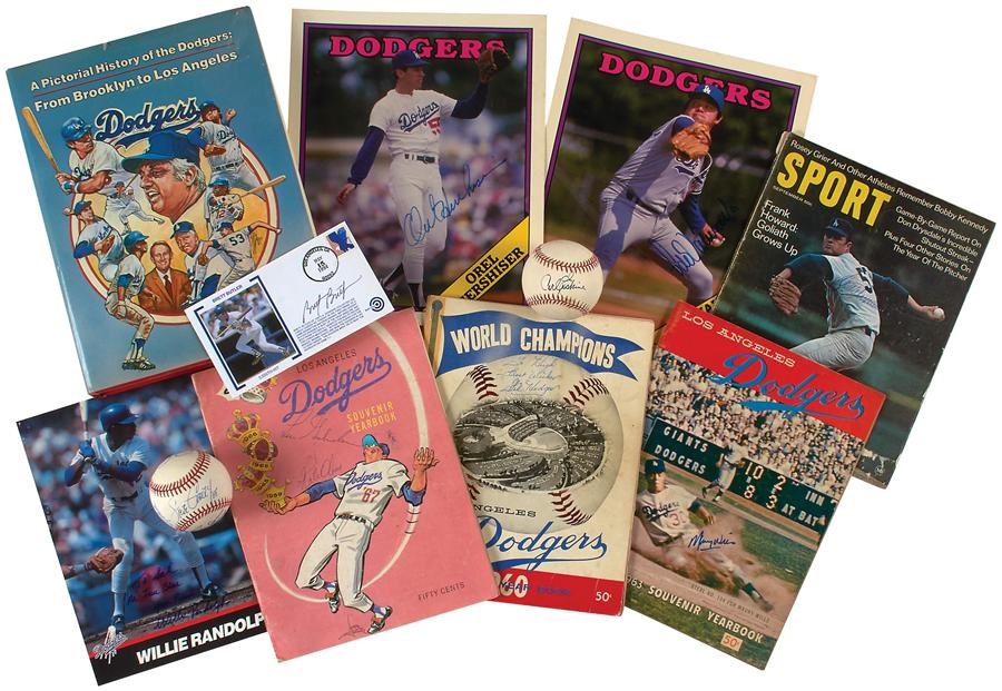 Brooklyn & LA Dodgers Autographs from Sal Larocca Collection (18)