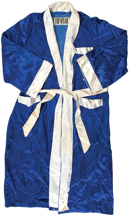 Benny "Kid" Paret Championship Robe - Used Versus The Man Who Later Killed Him