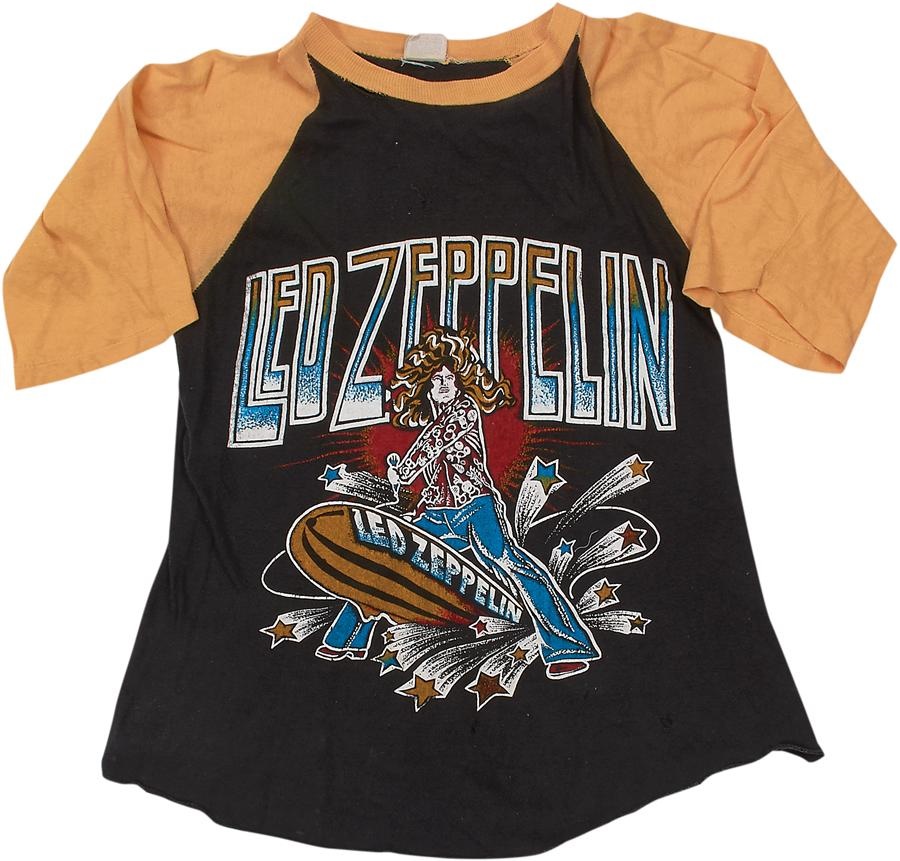 Rock 'N' Roll - 1970s Led Zeppelin Concert T-Shirt