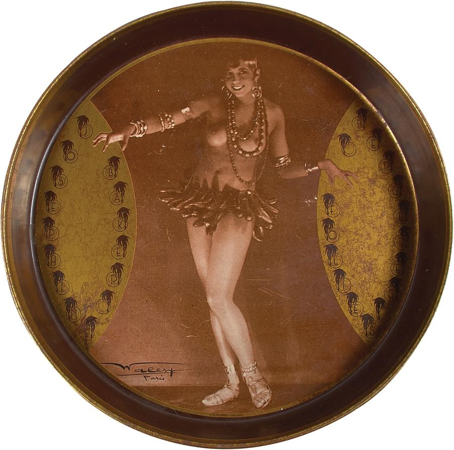 Rock And Pop Culture - Josephine Baker Serving Tray