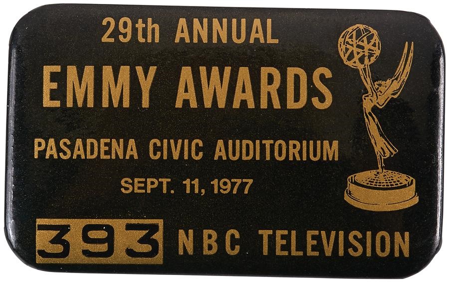 Rock And Pop Culture - 1977 Emmy Awards VIP Pin