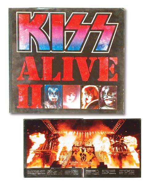 KISS - KISS "Alive II" Protoype LP Cover