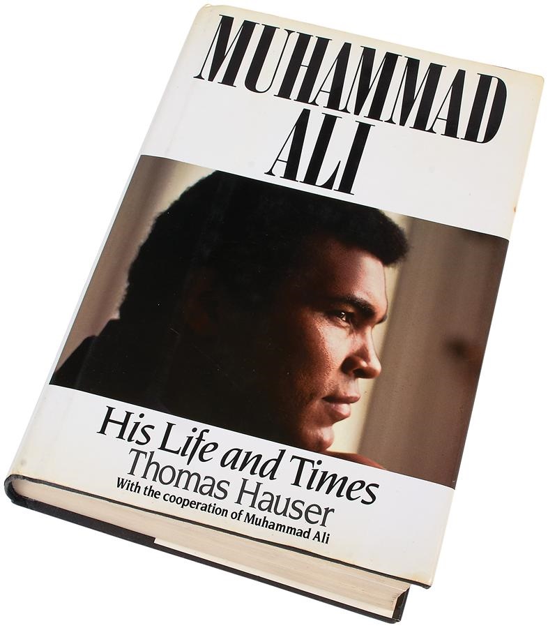 Muhammad Ali & Boxing - Muhammad Ali by Thomas Hauser Signed in 1992