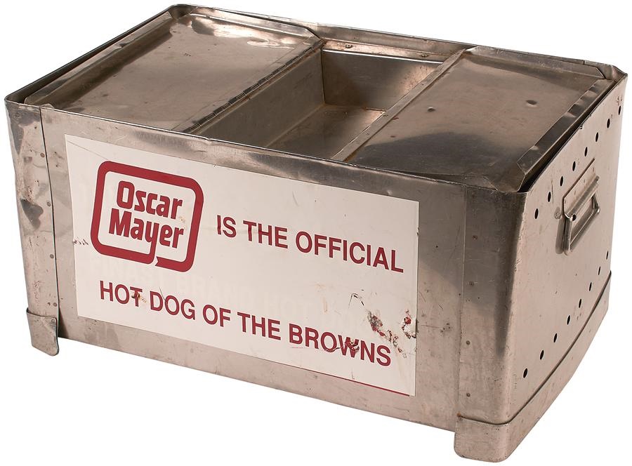 Stadium Artifacts - 1950s Cleveland Stadium Hot Dog Steamer