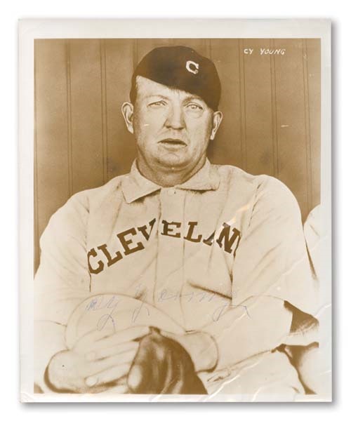 - Cy Young Signed Photograph (8x10")