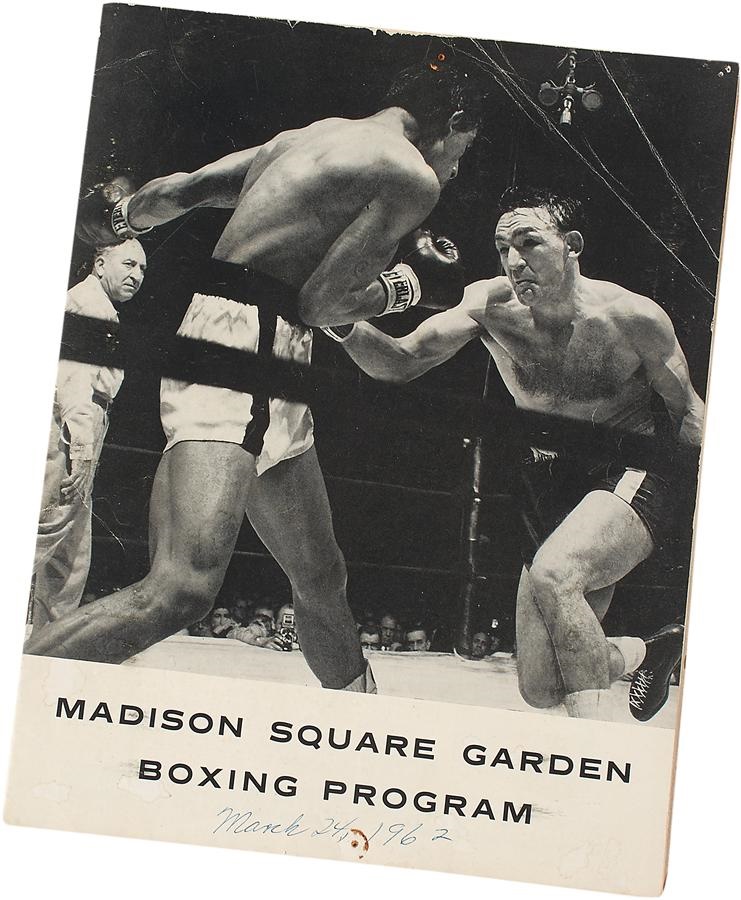 Muhammad Ali & Boxing - 1962 Emile Griffith v Benny Paret "Death Bout" Rare Program