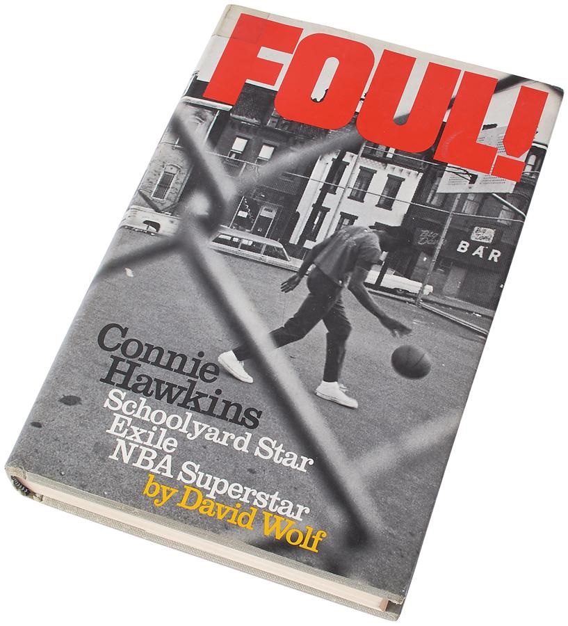 Basketball - 1971-72 Phoenix Sun Team Signed “Foul” by Connie Hawkins