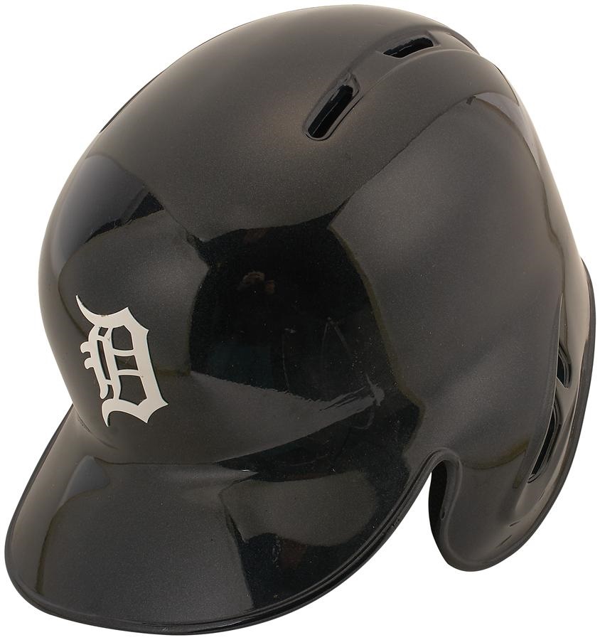 Baseball Equipment - 2014 ALDS Miguel Cabrera Game Worn Detroit Tigers Helmet (MLB Auth.)
